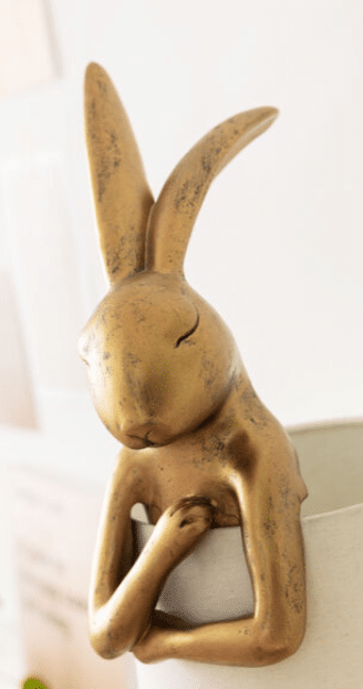 Golden Bunny Lamp Large - Image 3